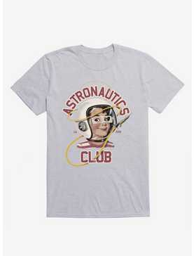 Astro Club Retro Astronaut Sport Grey T-Shirt, , hi-res