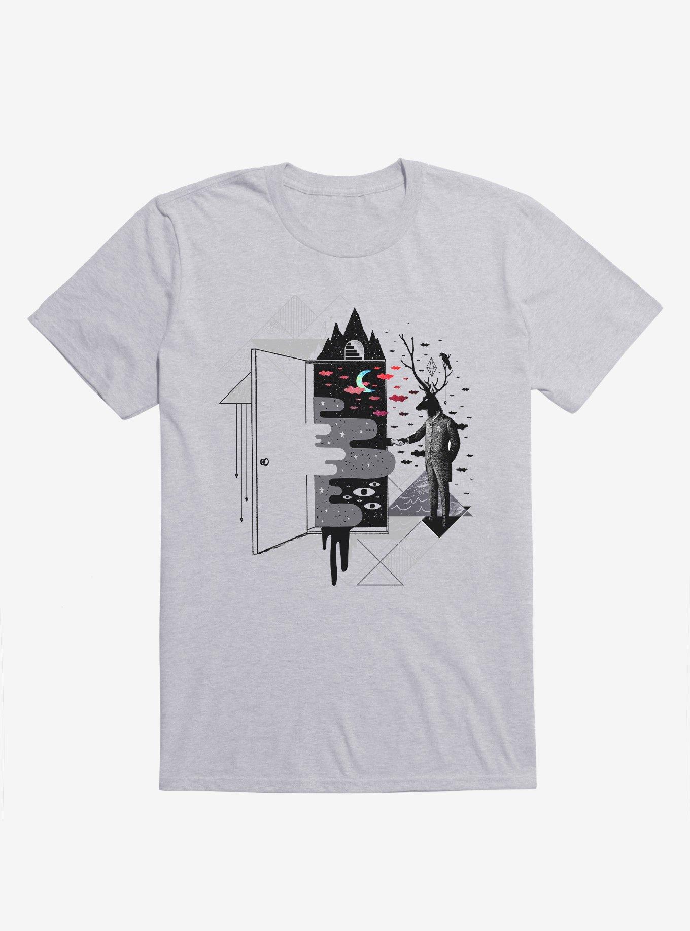 Take It Or Dream It Deer Sport Grey T-Shirt, , hi-res