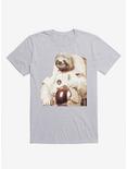 Astronaut Sloth Sport Grey T-Shirt, SPORT GRAY, hi-res