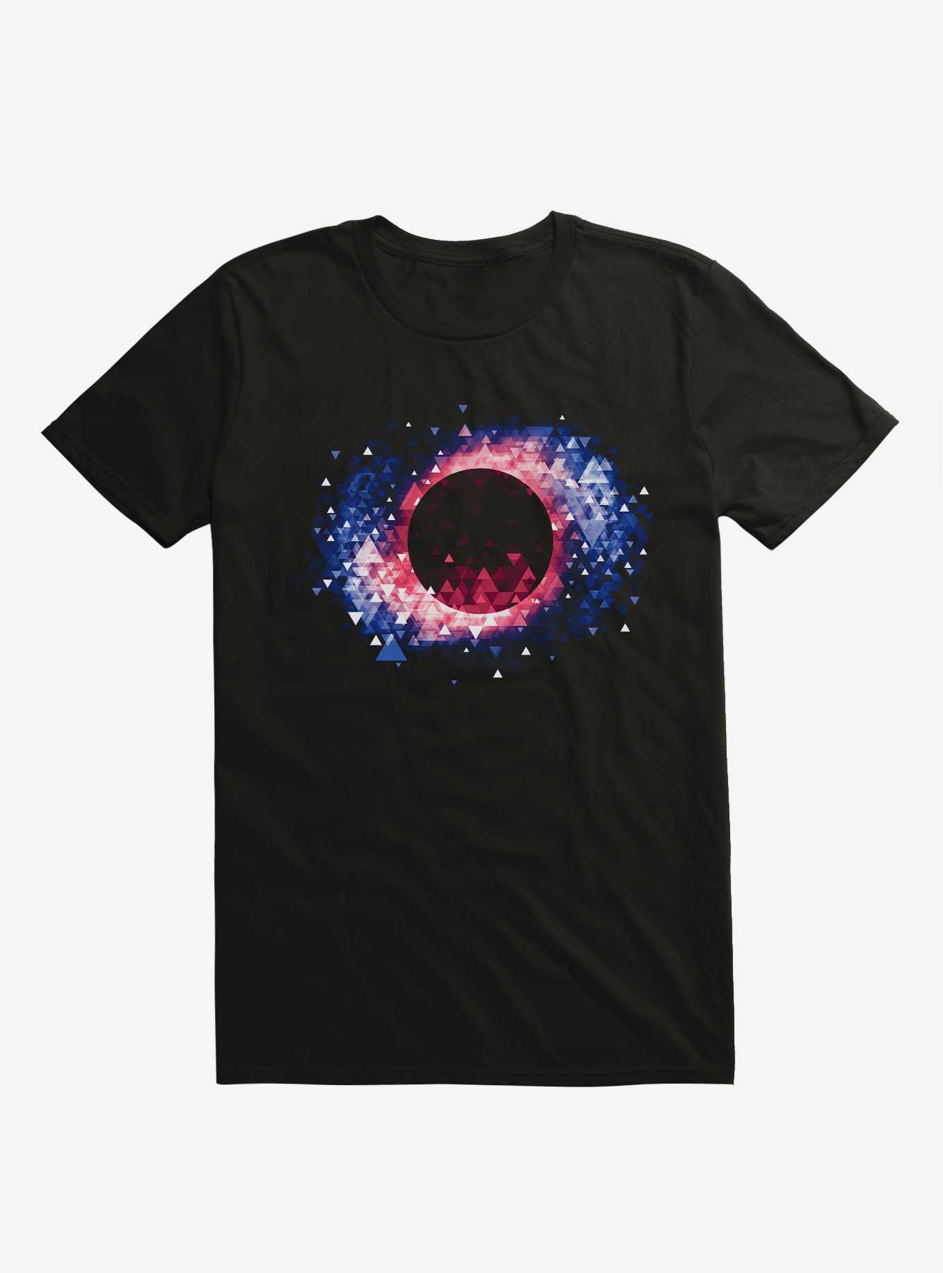 Black Hole Space Black T-Shirt, , hi-res