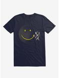 Make A Smile Astronaut Moon Navy Blue T-Shirt, NAVY, hi-res