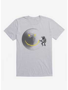 Make A Smile Astronaut Moon Sport Grey T-Shirt, , hi-res