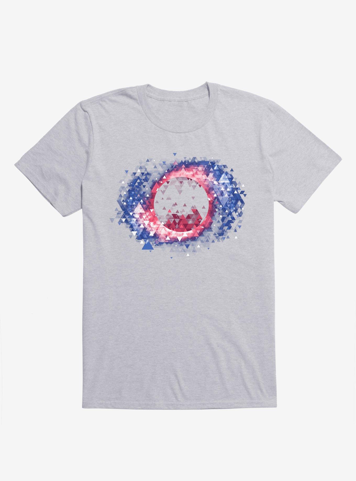 Black Hole Space Sport Grey T-Shirt, SPORT GRAY, hi-res