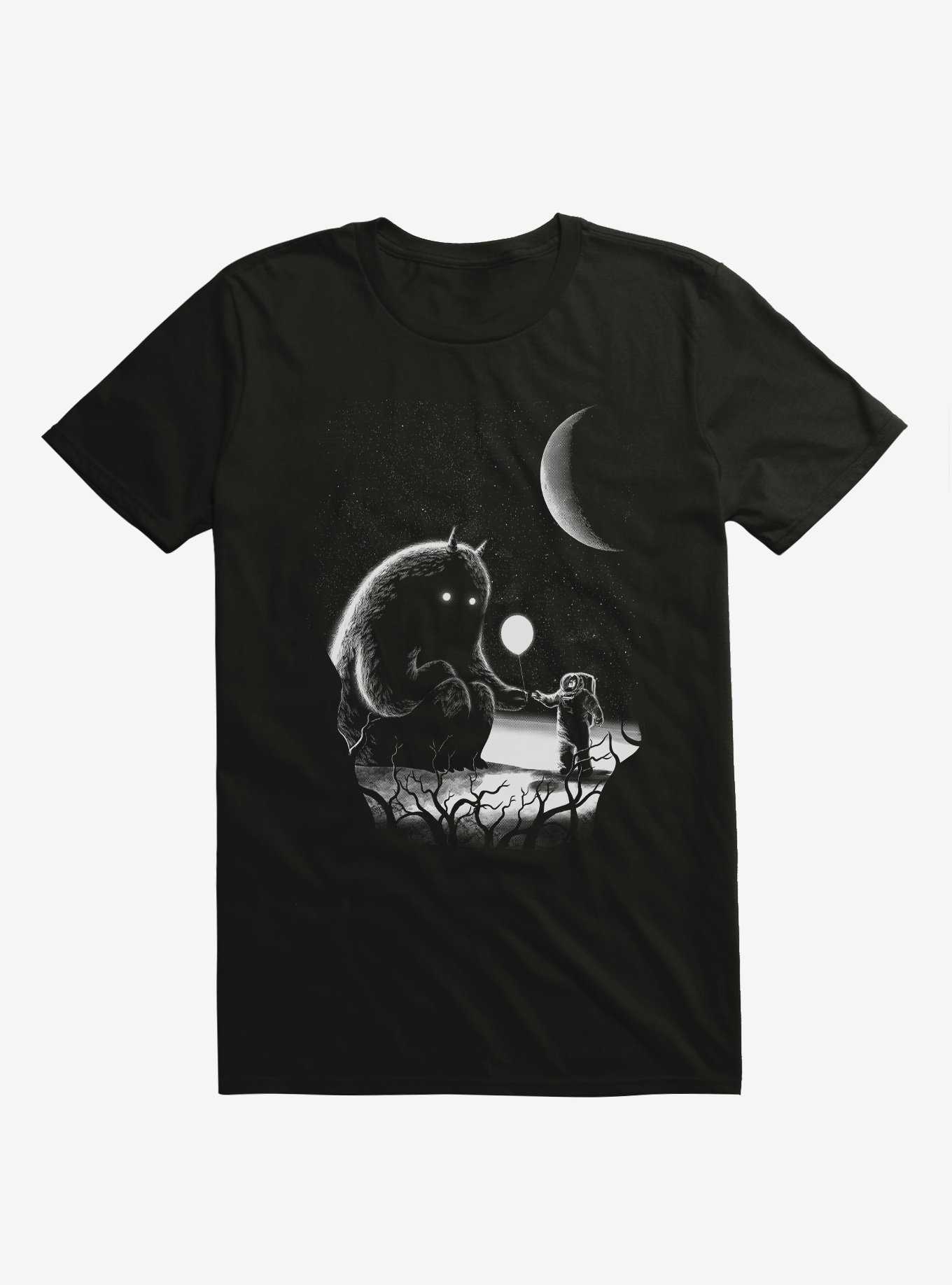 The Guest Astronaut And Extraterrestrial Black T-Shirt, , hi-res
