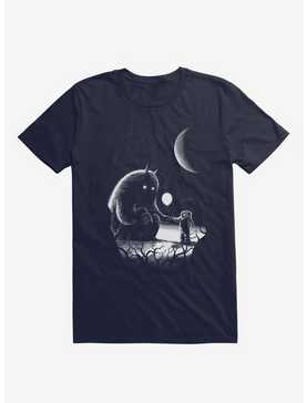 The Guest Astronaut And Extraterrestrial Navy Blue T-Shirt, , hi-res
