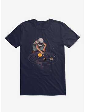 Marble Planet Astronaut Galaxy Navy Blue T-Shirt, , hi-res