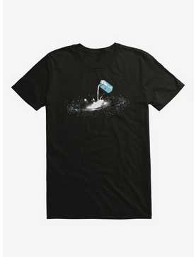 The Milky Way Milk Carton Galaxy Black T-Shirt, , hi-res