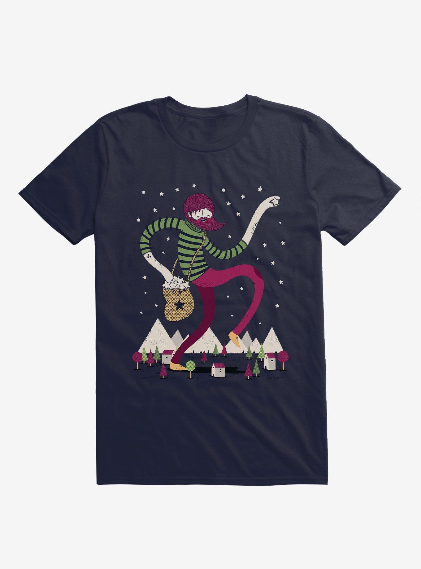 The Night Sky Maker Stars Navy Blue T-Shirt, , hi-res