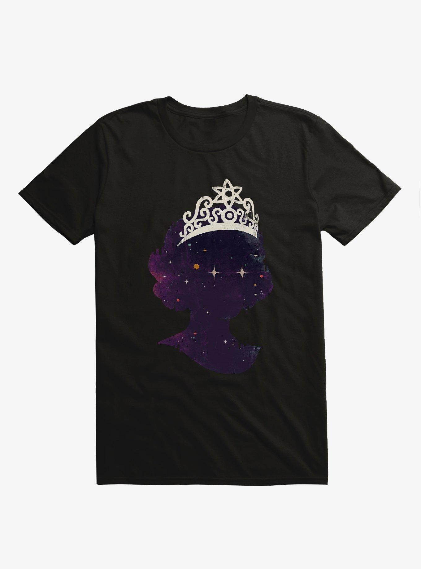 Miss U Galaxy Black T-Shirt, , hi-res