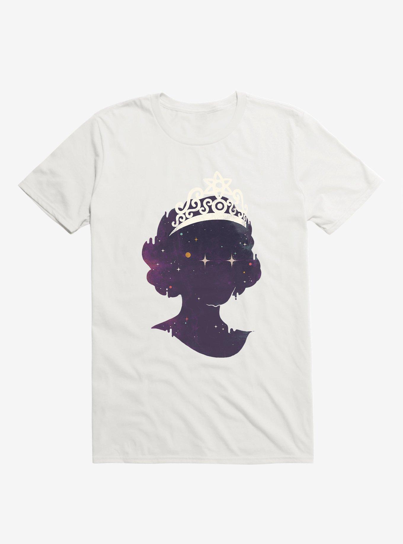 Miss U Galaxy White T-Shirt, , hi-res