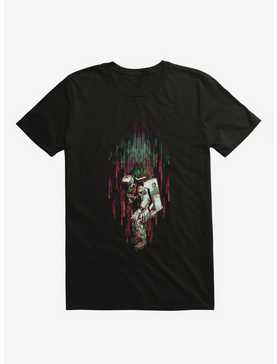Falling From The Space Astronaut Black T-Shirt, , hi-res