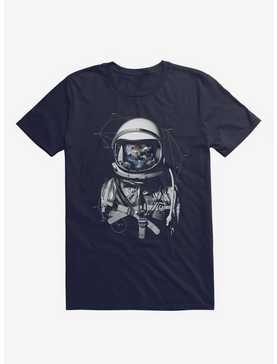 The Program Astronaut And Earth Navy Blue T-Shirt, , hi-res