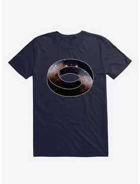 The Universe Cycle Galaxy Navy Blue T-Shirt, , hi-res