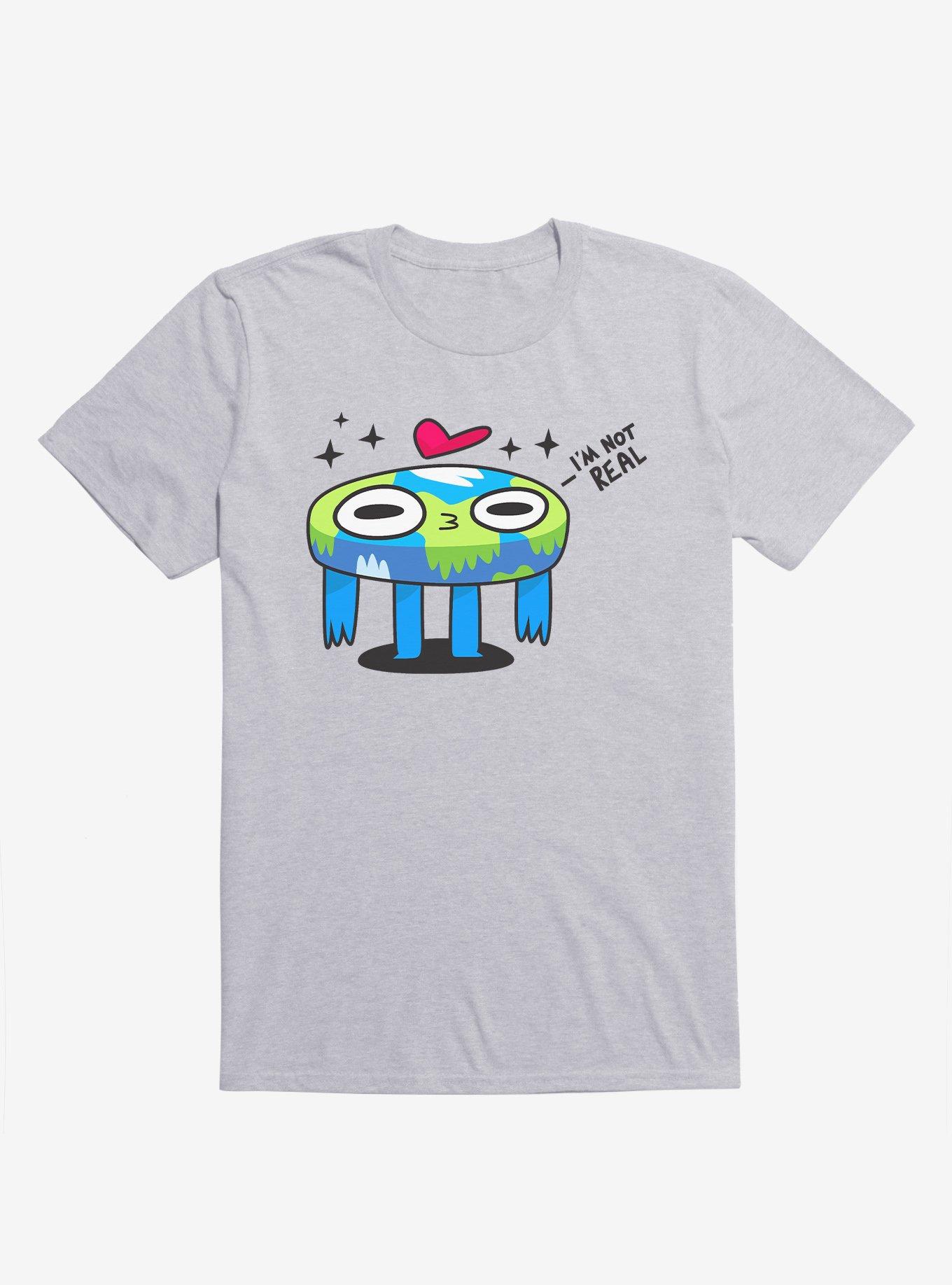 Flat Derp Earth Sport Grey T-Shirt, , hi-res