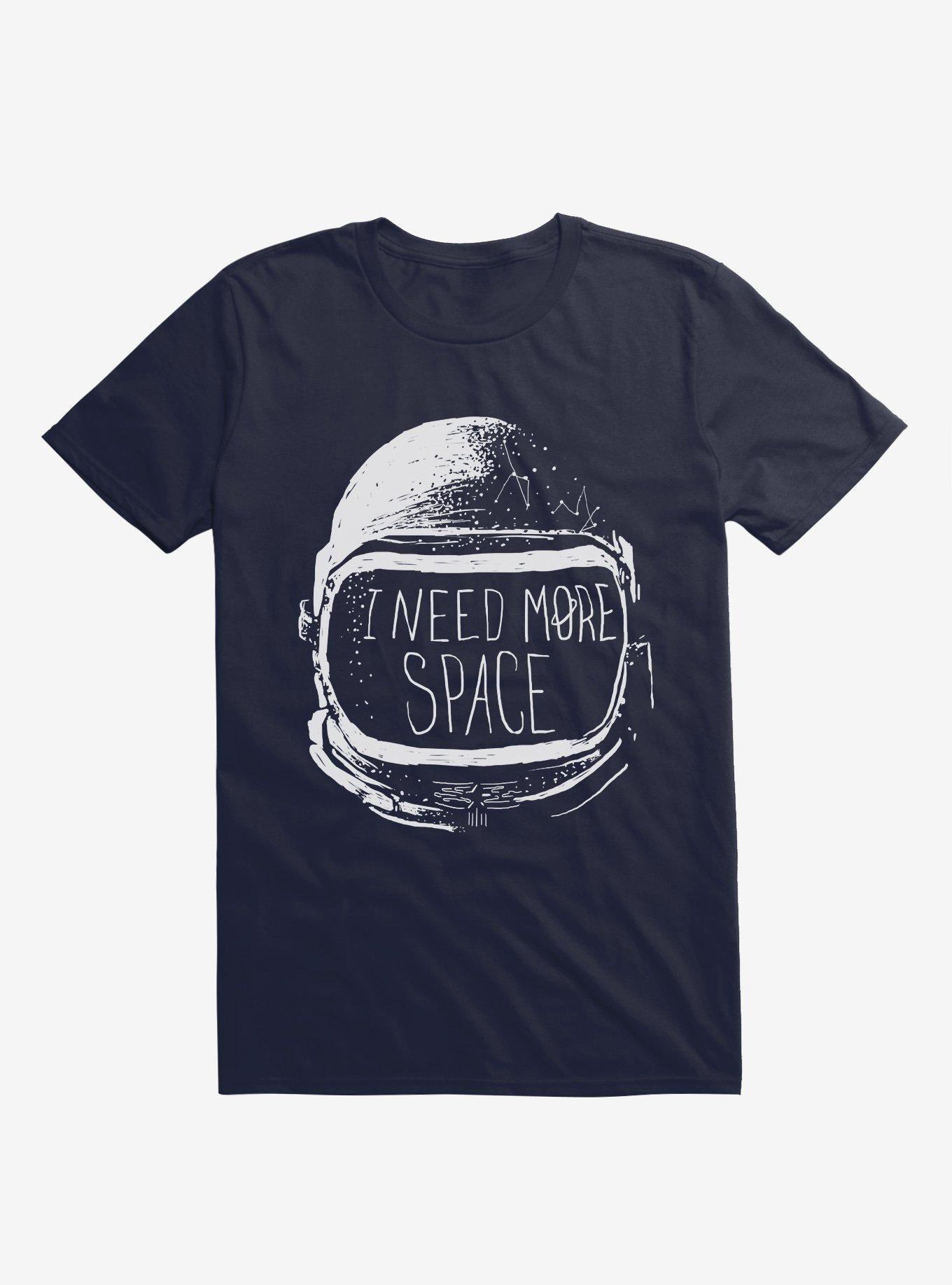 Never Date An Astronaut Space Navy Blue T-Shirt, NAVY, hi-res