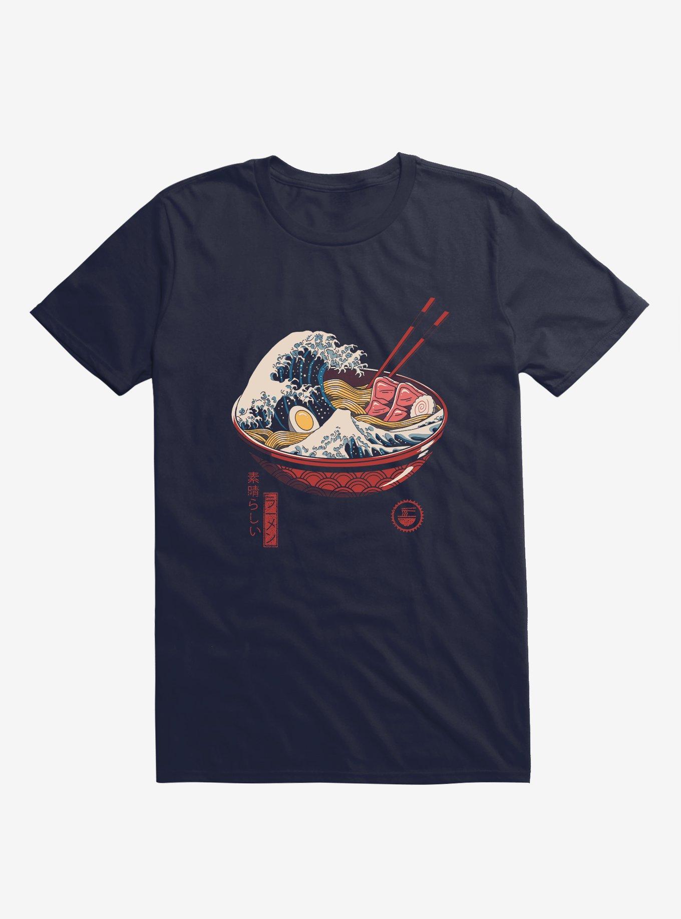 Great Ramen Navy Blue T-Shirt, , hi-res