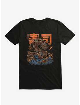 Great Sushi Dragon Black T-Shirt, , hi-res