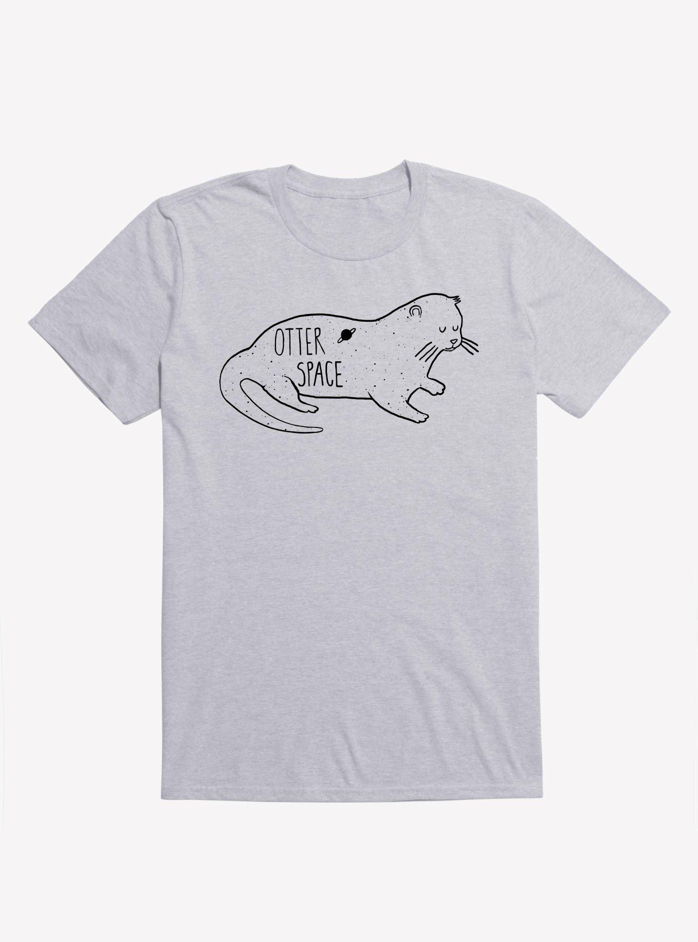 Otter Space Black T-Shirt, , hi-res