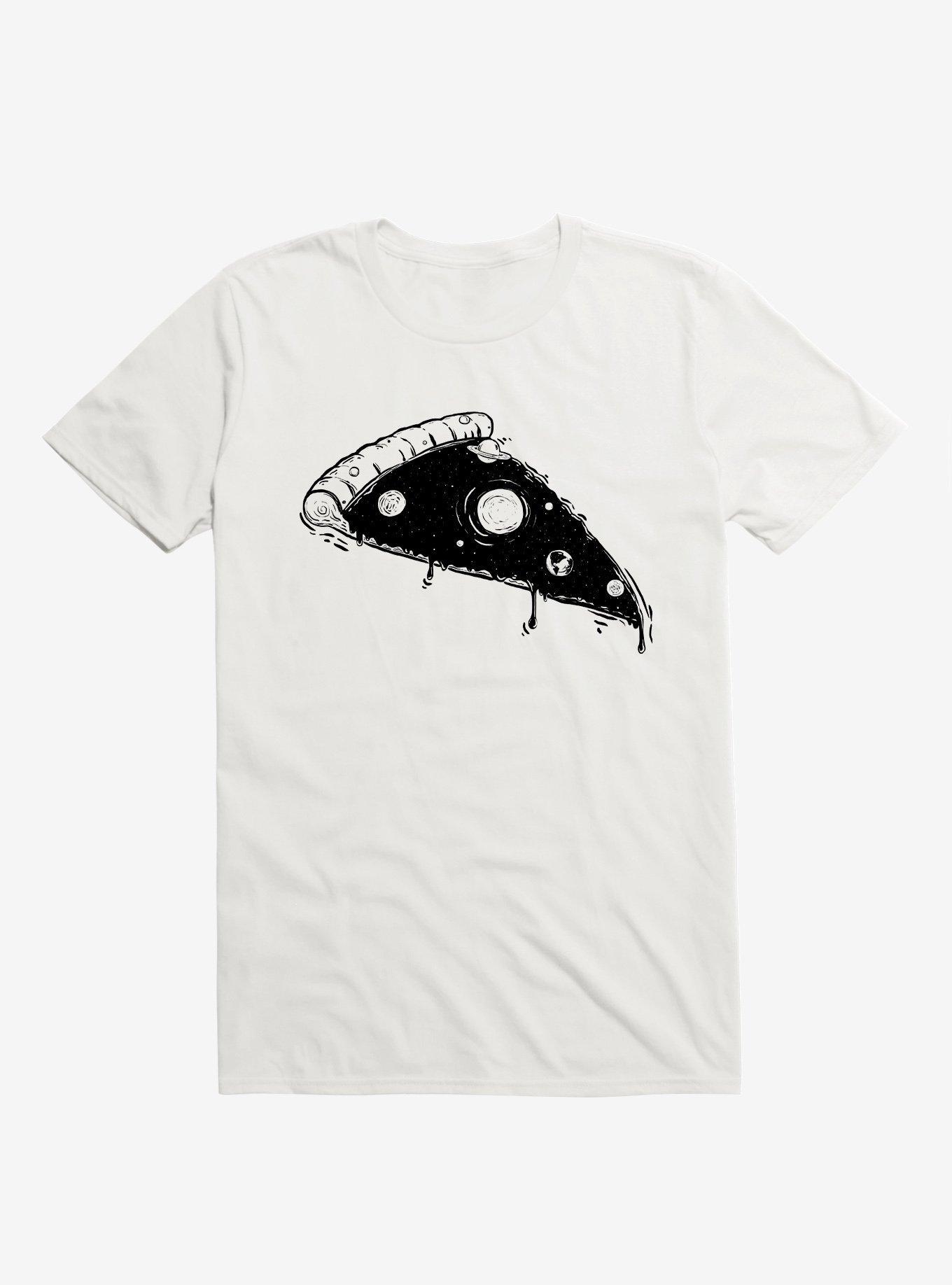 Pizza Space White T-Shirt