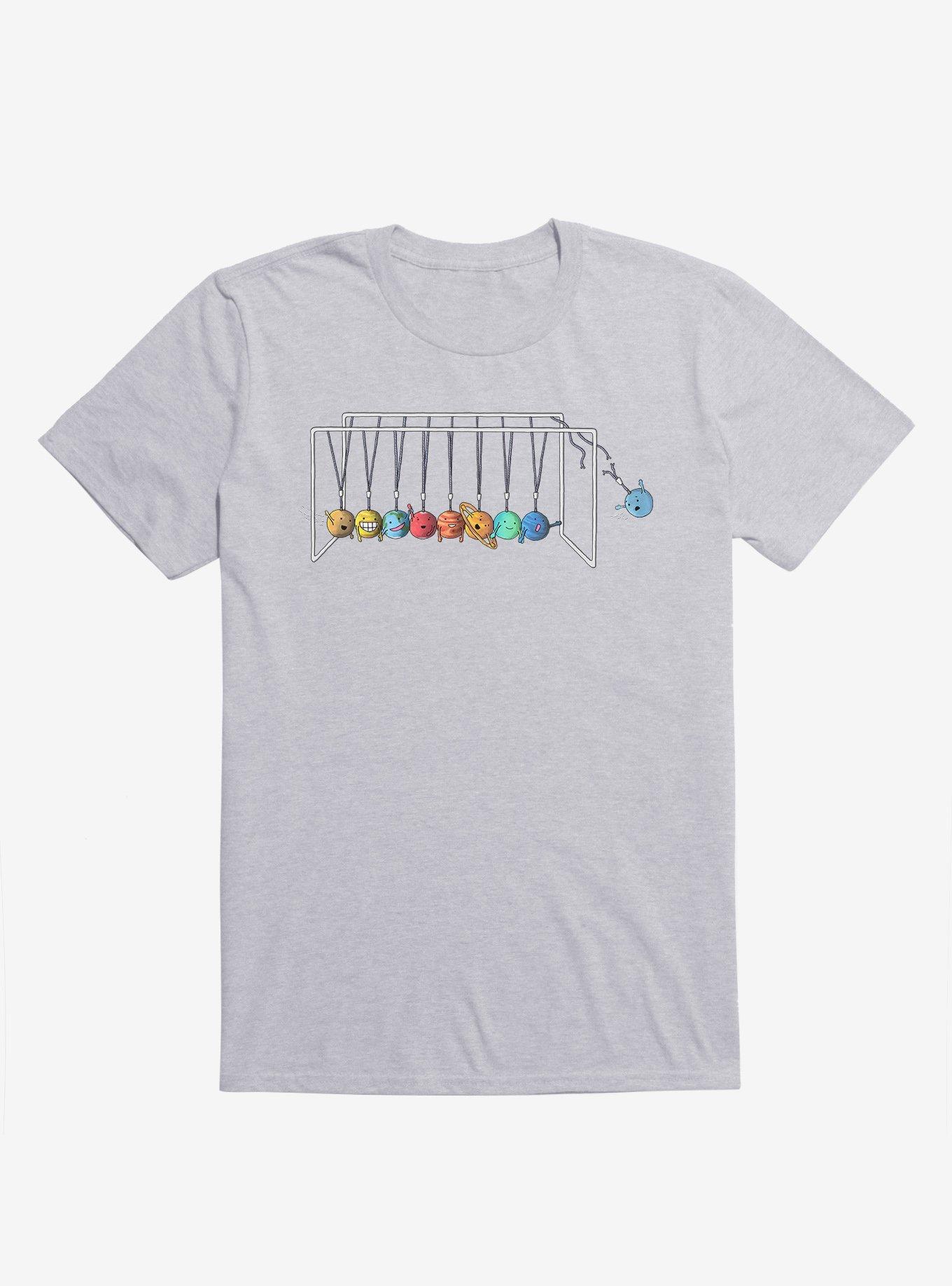 Planet System Sport Grey T-Shirt, , hi-res