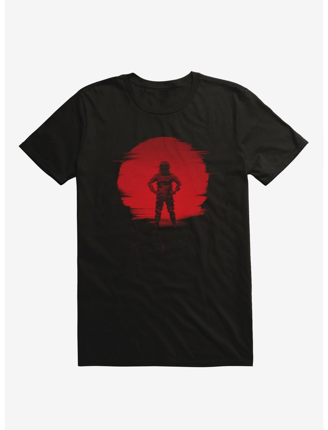 Red Planet Astronaut Black T-Shirt, BLACK, hi-res