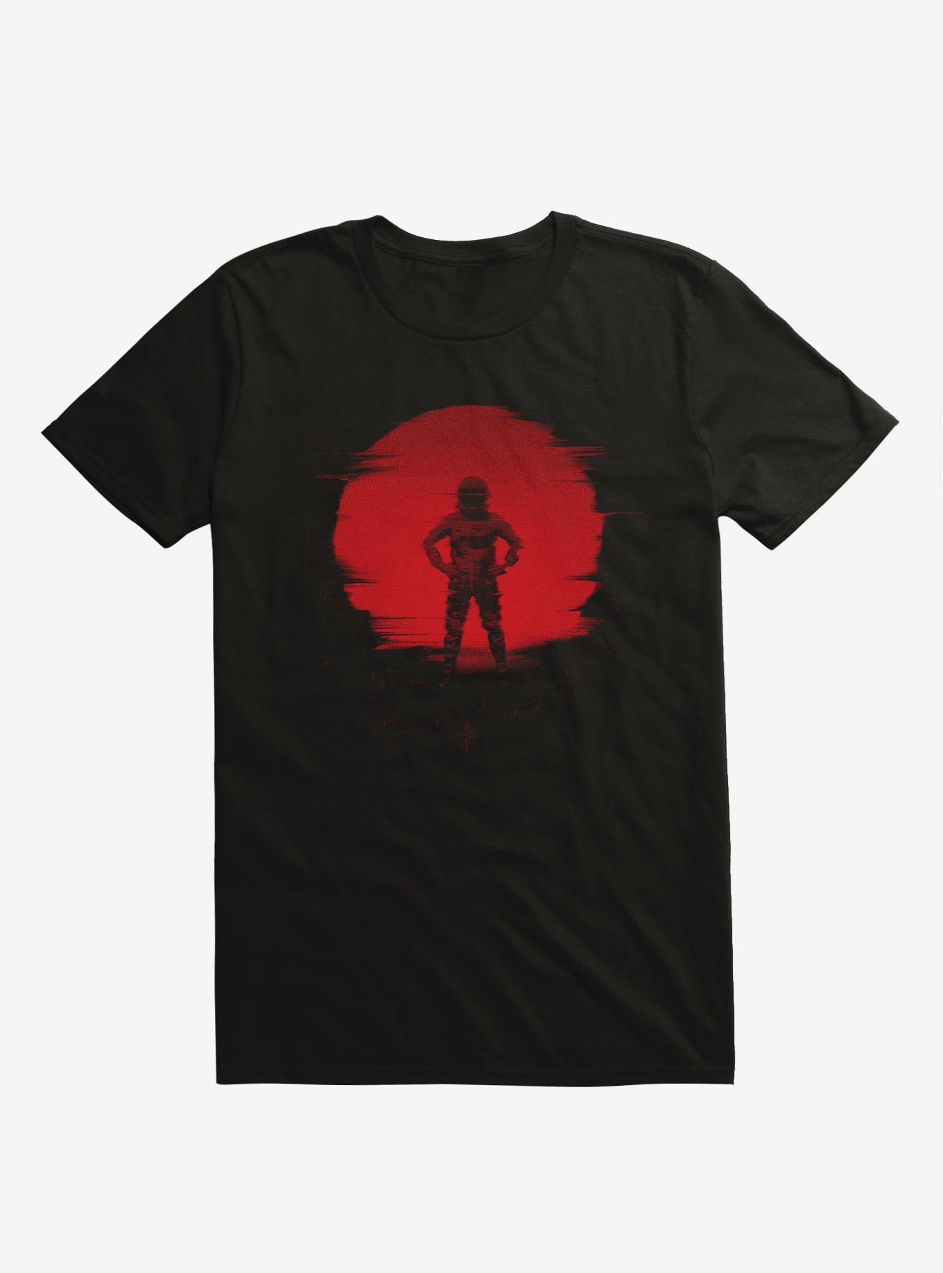 Red Planet Astronaut Black T-Shirt, BLACK, hi-res