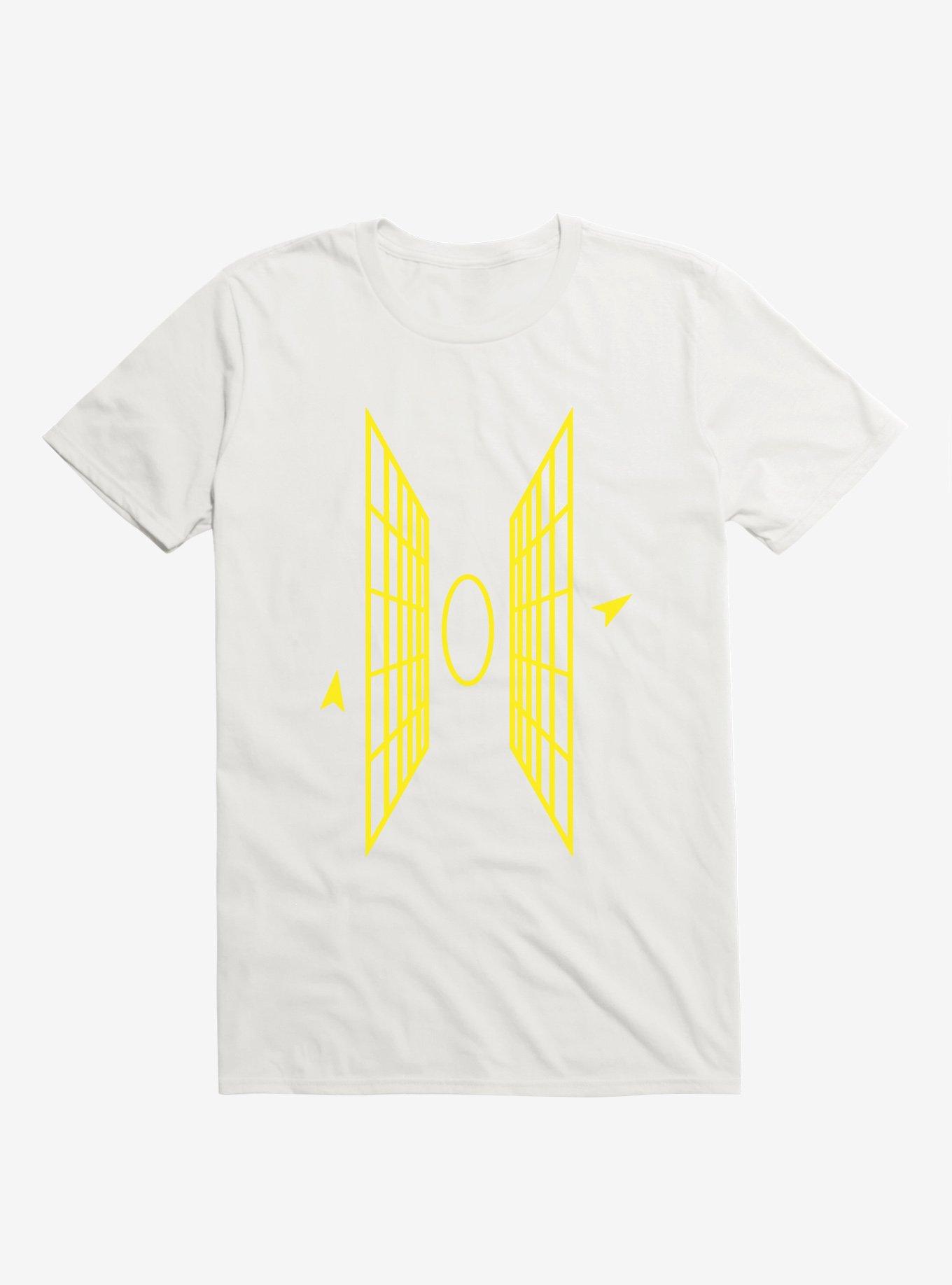 In My Sights Spacecraft White T-Shirt, , hi-res