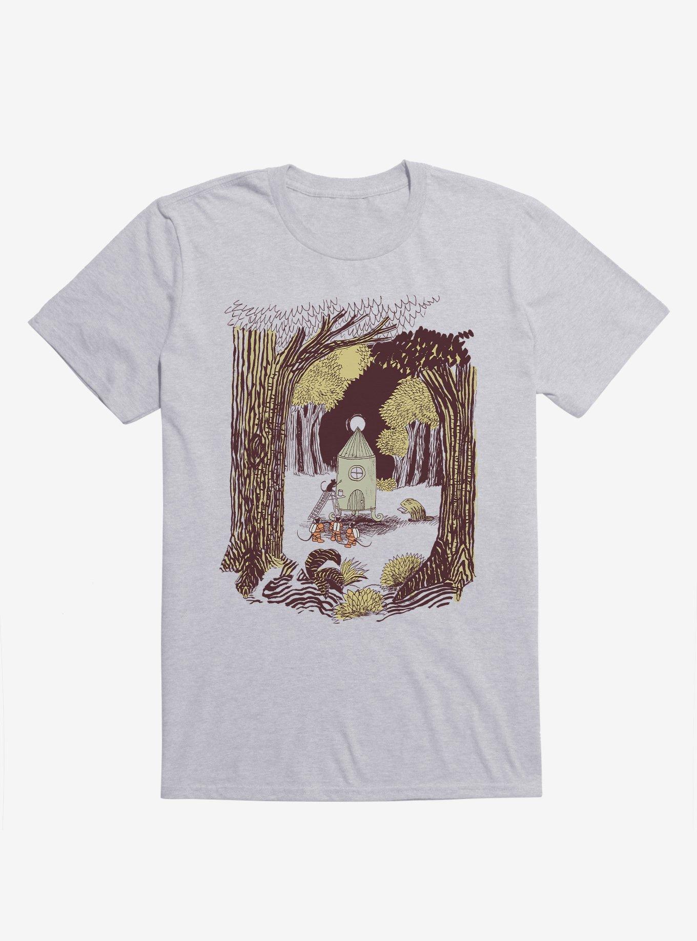 In The Clearing Mouse Astronaut Sport Grey T-Shirt, SPORT GRAY, hi-res
