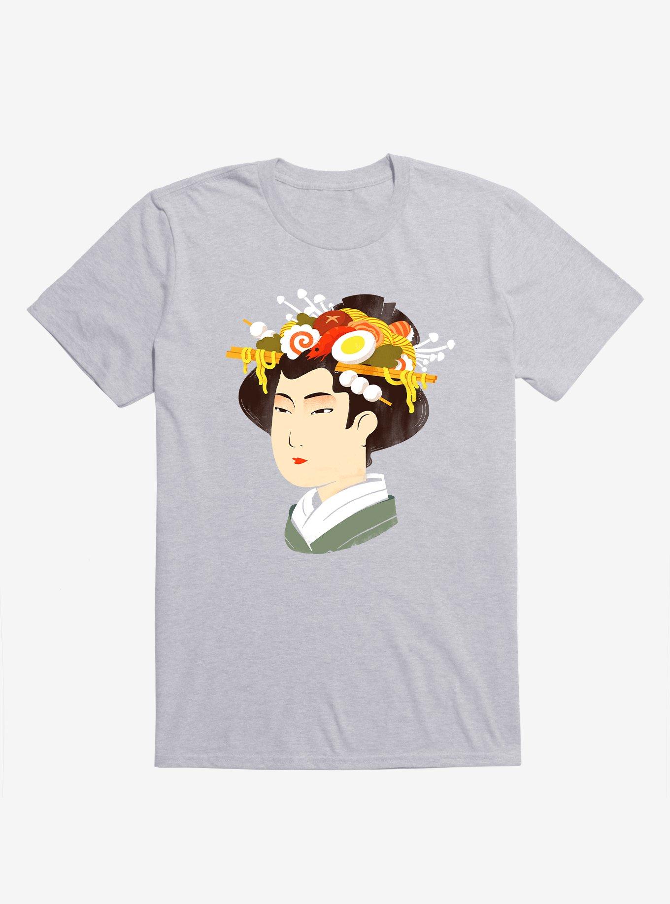 Japanese Delicacy Ramen Sport Grey T-Shirt, , hi-res