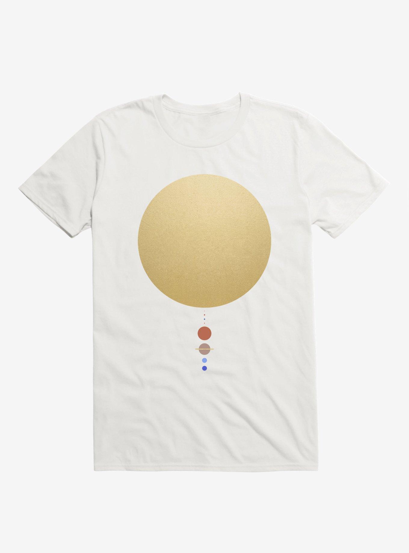 Solar System Aparaat White T-Shirt, , hi-res