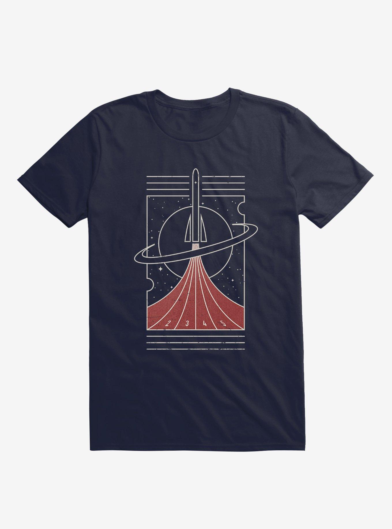 Space Race Aparaat Navy Blue T-Shirt, NAVY, hi-res