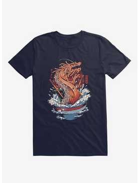 Ramen Dragon Noodles Navy Blue T-Shirt, , hi-res