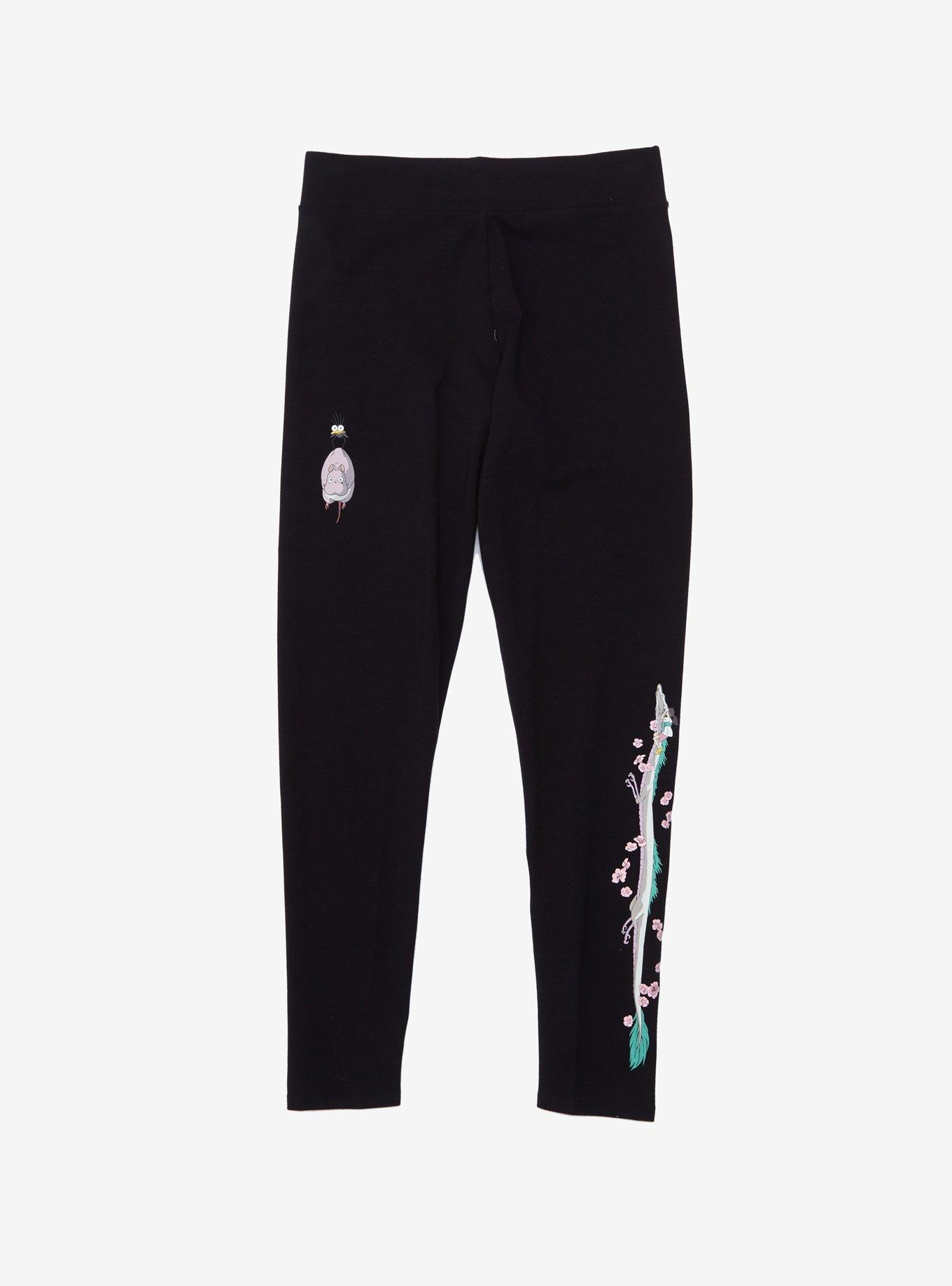 Her Universe Studio Ghibli Spirited Away Haku Crop Leggings, MULTI, hi-res