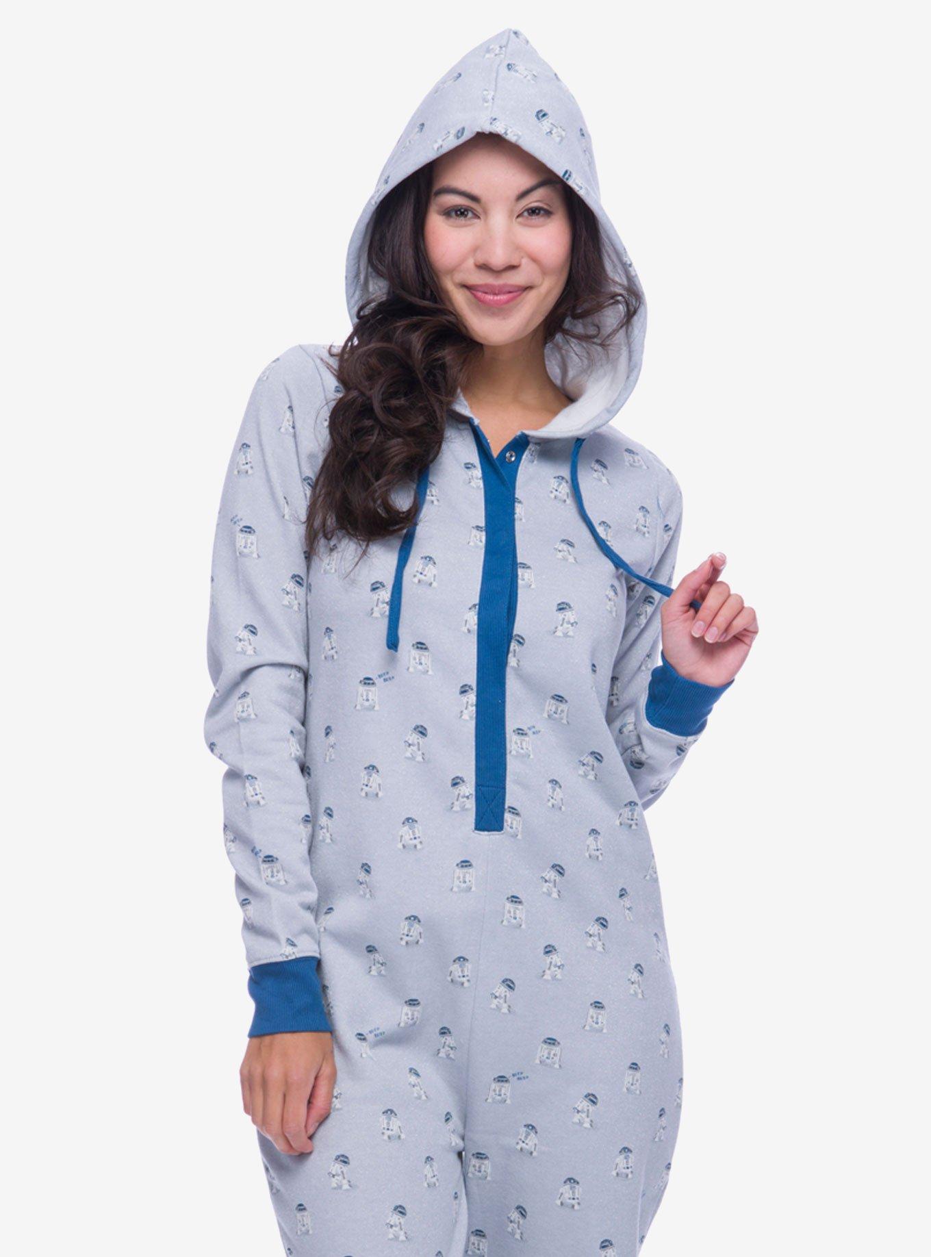 Star Wars R2D2 Sparkle Union Onsie, GREY, hi-res