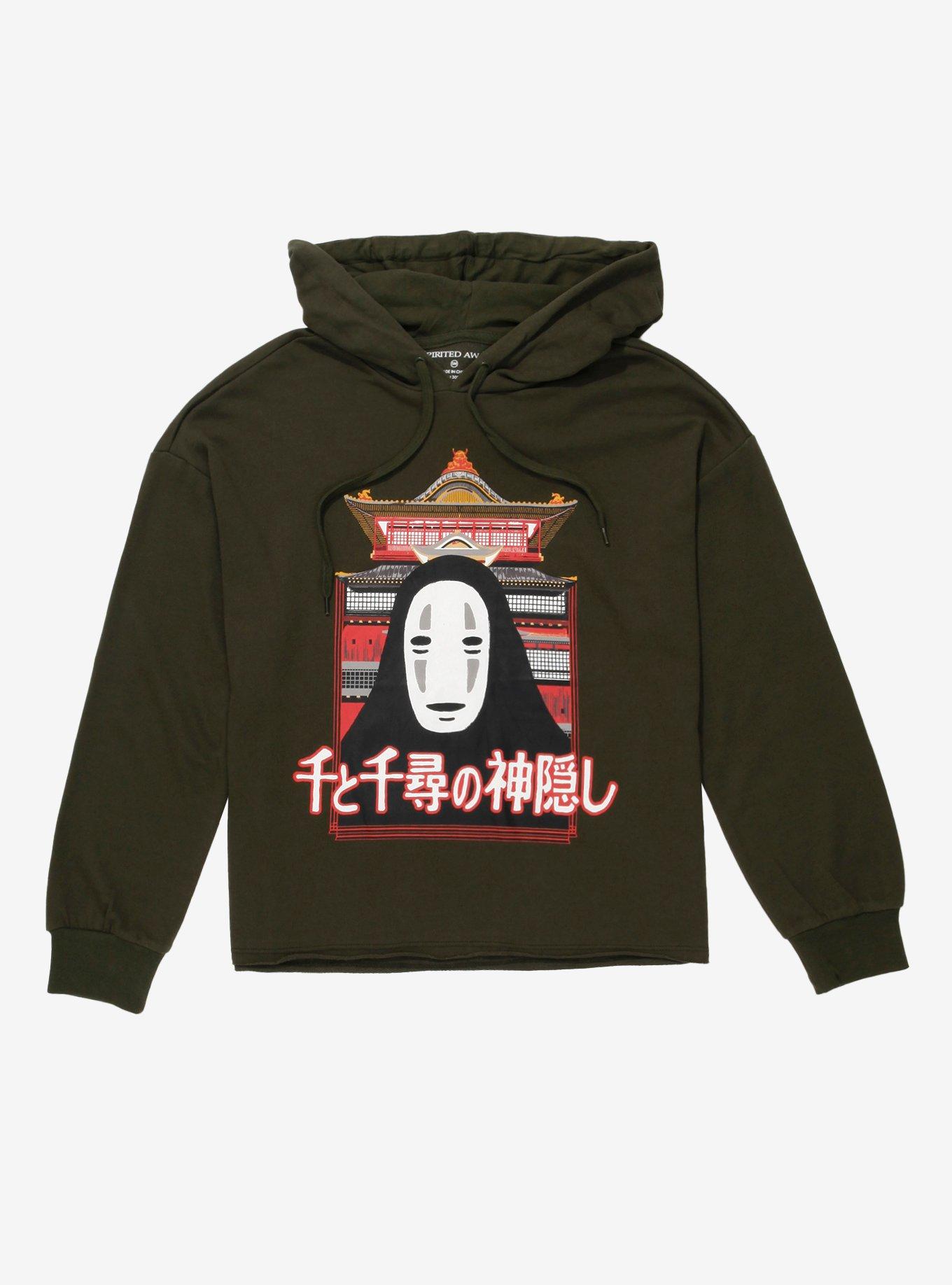 Her Universe Studio Ghibli Celebration Spirited Away No-Face Bathhouse Crop Hoodie, MULTI, hi-res