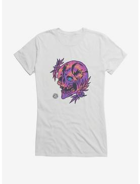 HT Creator: wizard.guts Skull Flowers Girls T-Shirt, , hi-res