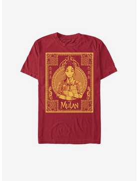 Disney Mulan Live Action Golden Poster T-Shirt, , hi-res