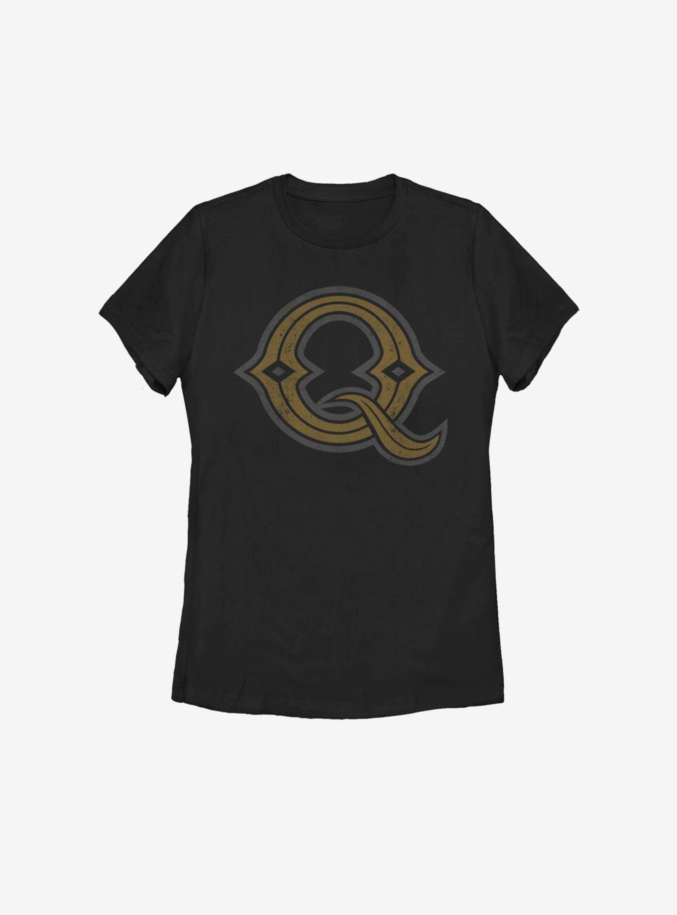 Disney Pixar Onward Barley Q Womens T-Shirt, BLACK, hi-res