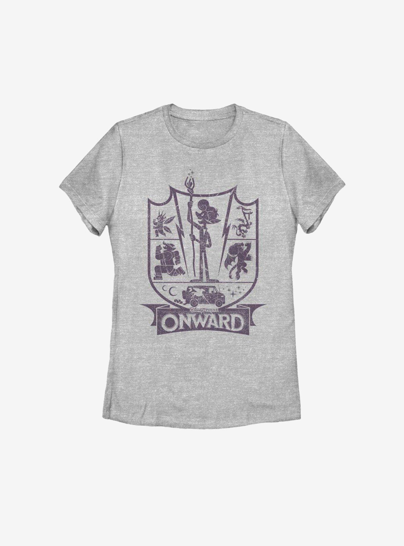 Disney Pixar Onward Adventure Crest Womens T-Shirt, , hi-res