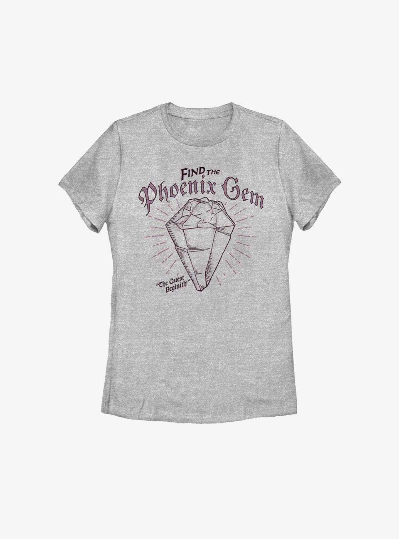 Disney Pixar Onward Phoenix Gem Womens T-Shirt, ATH HTR, hi-res