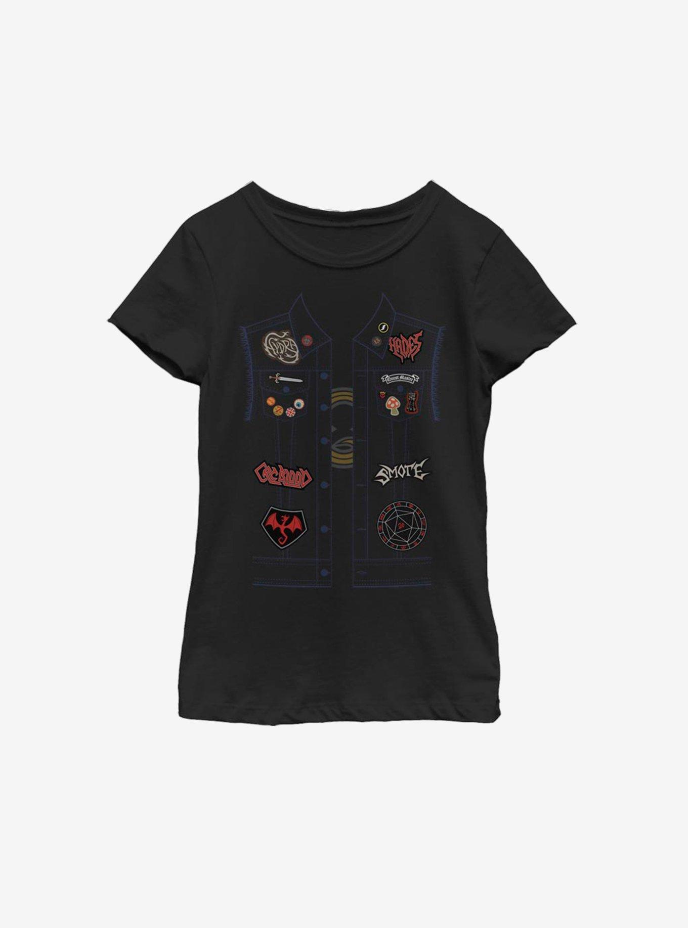Disney Pixar Onward Barley Vest Youth Girls T-Shirt, BLACK, hi-res