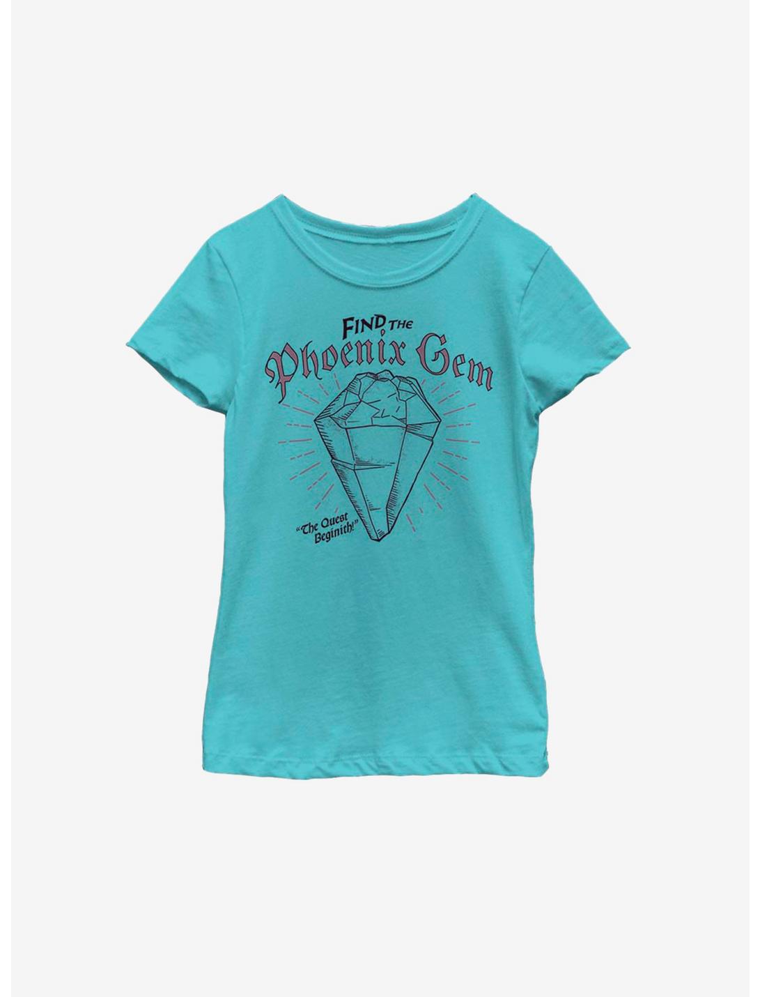 Disney Pixar Onward Phoenix Gem Youth Girls T-Shirt, TAHI BLUE, hi-res