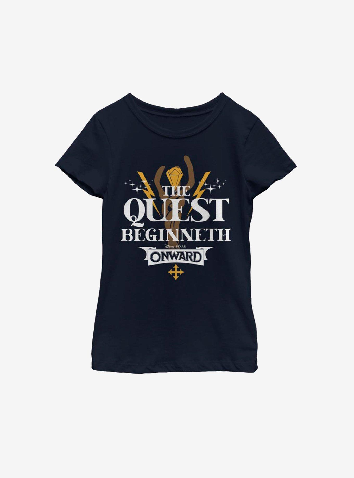 Disney Pixar Onward Quest Beginneth Youth Girls T-Shirt, , hi-res
