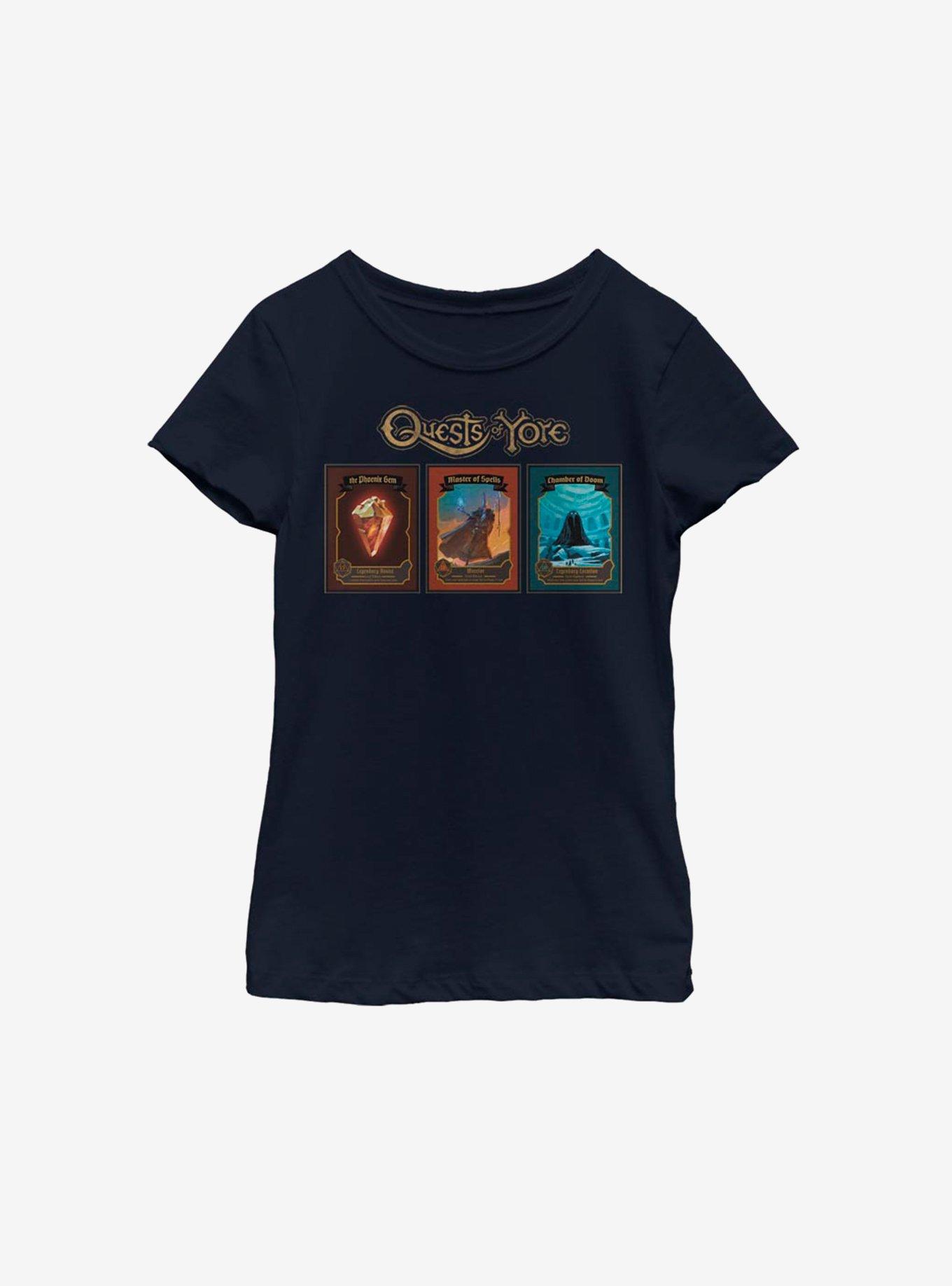 Disney Pixar Onward Quest Cards Youth Girls T-Shirt, , hi-res