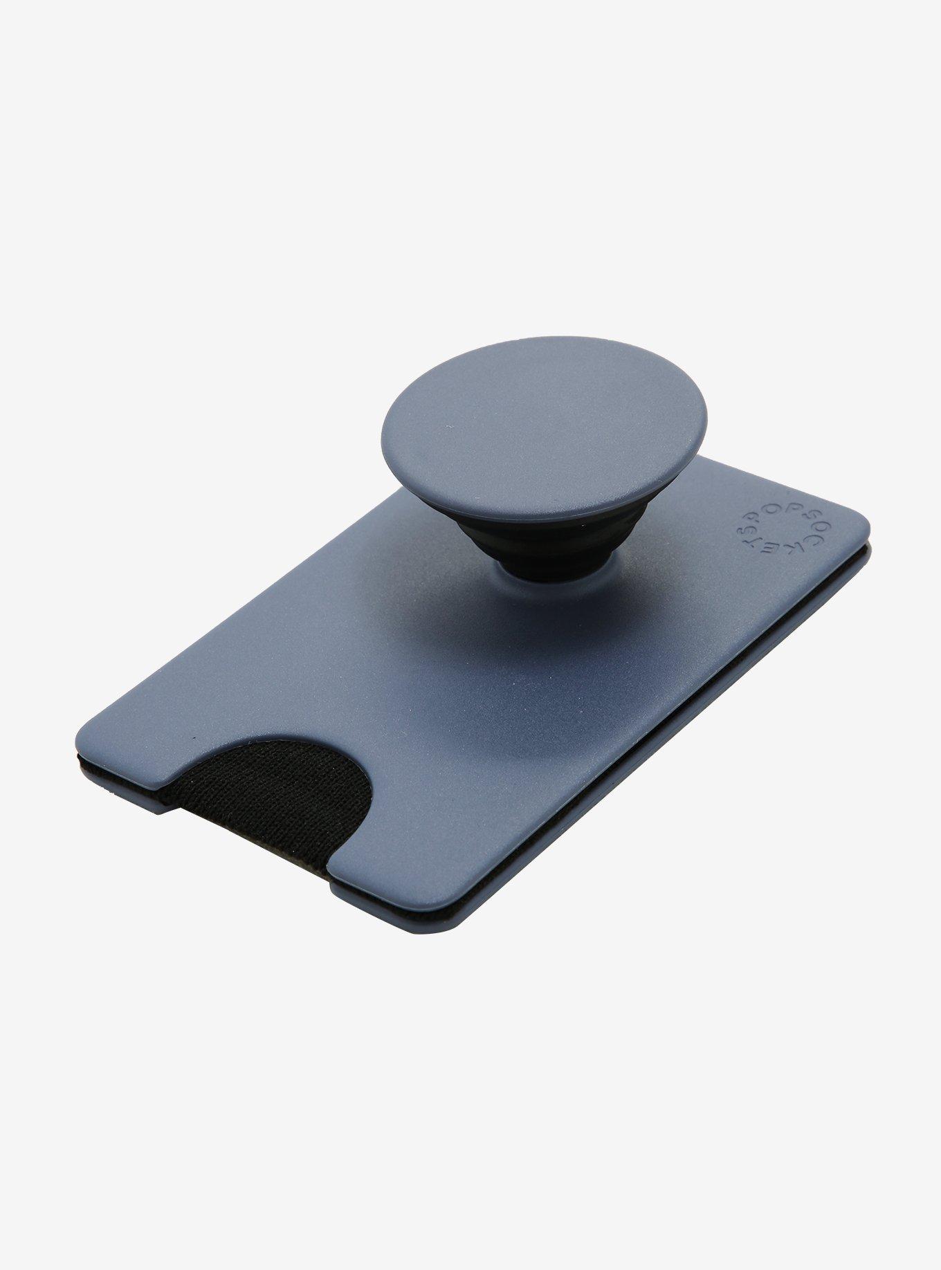 PopSockets PopWallet Plus Shadow Blue Phone Wallet Grip & Stand, , hi-res