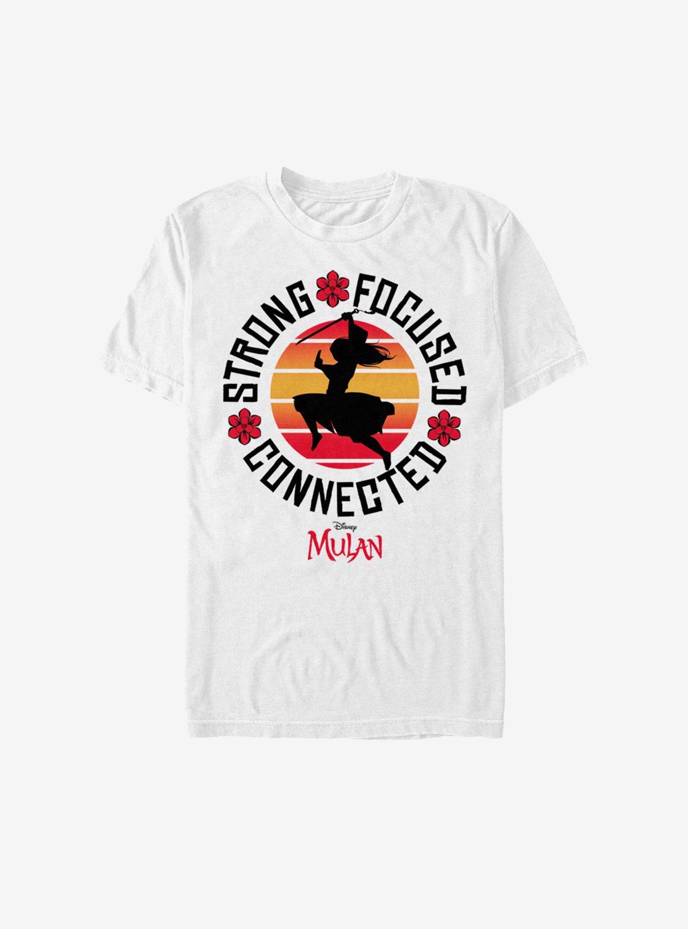 Disney Mulan Live Action Strong Focus T-Shirt, WHITE, hi-res