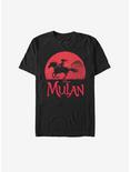 Disney Mulan Live Action Sunset Ride T-Shirt, BLACK, hi-res