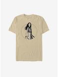 Disney Mulan Live Action Tonal Portrait T-Shirt, SAND, hi-res