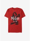 Disney Mulan Live Action Warrior Stance T-Shirt, RED, hi-res