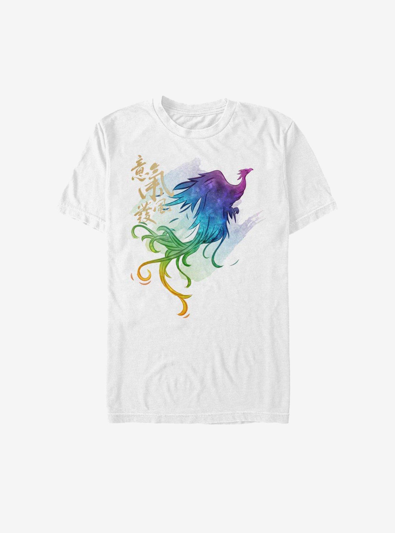 Disney Mulan Live Action Watercolor Phoenix T-Shirt, , hi-res
